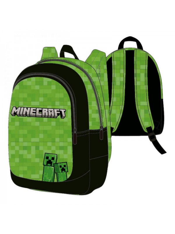 Mochila Minecraft Verde